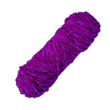 Thin Velvet yarn - Dark Pink