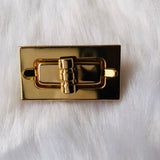 Bag Buckles - Rectangle (Gold)